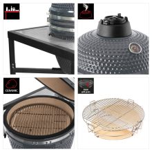 LANDMANN KAMADO Faszenes grill asztallal 45CM 18″ 