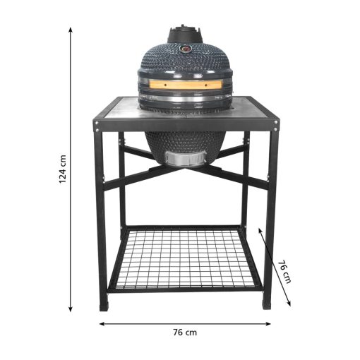 LANDMANN KAMADO Faszenes grill asztallal 45CM 18″ 