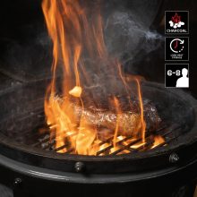 LANDMANN KAMADO Faszenes grill asztallal 45CM 18″ 