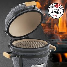 LANDMANN KAMADO GRILL FASZENES 40CM 16″ SZÜRKE 