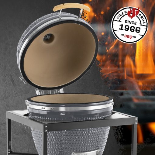 LANDMANN KAMADO GRILL FASZENES 66CM 26″ SZÜRKE 