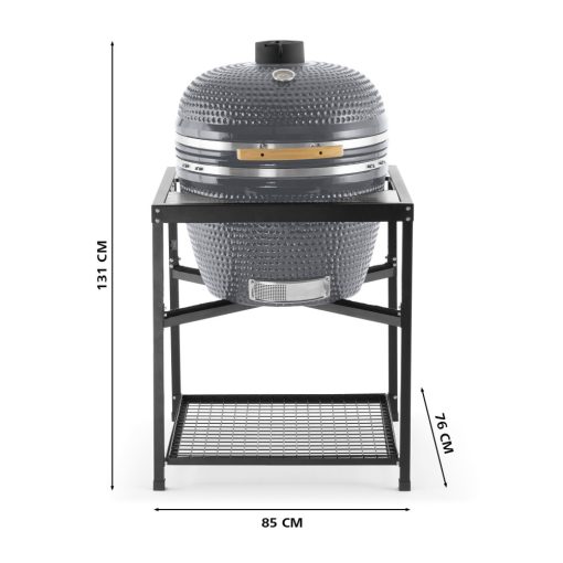 LANDMANN KAMADO GRILL FASZENES 66CM 26″ SZÜRKE 