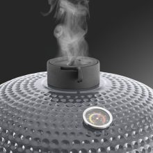 LANDMANN KAMADO GRILL FASZENES 66CM 26″ SZÜRKE 