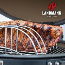 LANDMANN KAMADO GRILL FASZENES 66CM 26″ SZÜRKE 