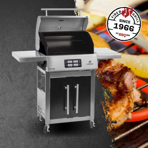 Elektromos grillkocsi EG-II-590 +ajándék prémium időjárásálló ponyvával