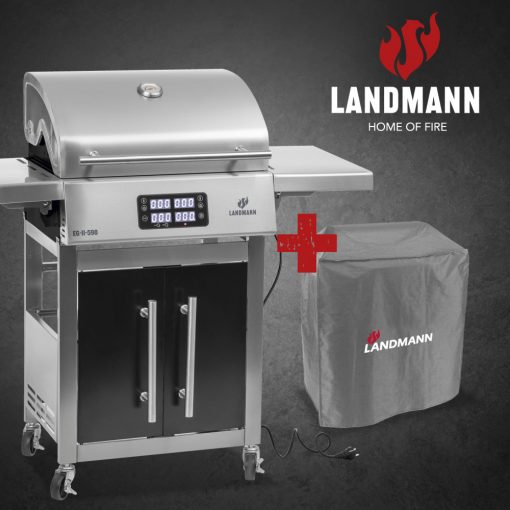 Elektromos grillkocsi EG-II-590 +ajándék prémium időjárásálló ponyvával