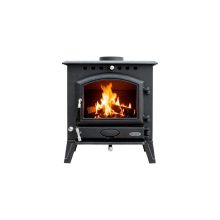 WENTOREX Novara WS-D öntöttvas fatüzelésű kályha (8 kW / matt fekete)