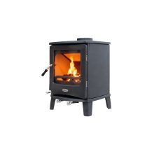 WENTOREX Tirano WS-D öntöttvas fatüzelésű kályha (5 kW / matt fekete)
