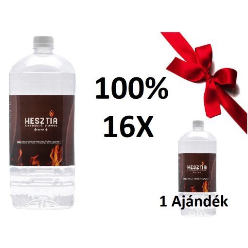 HESZTIA Bioetanol 1,0 L - 15db + 1 Flakon Ajándék