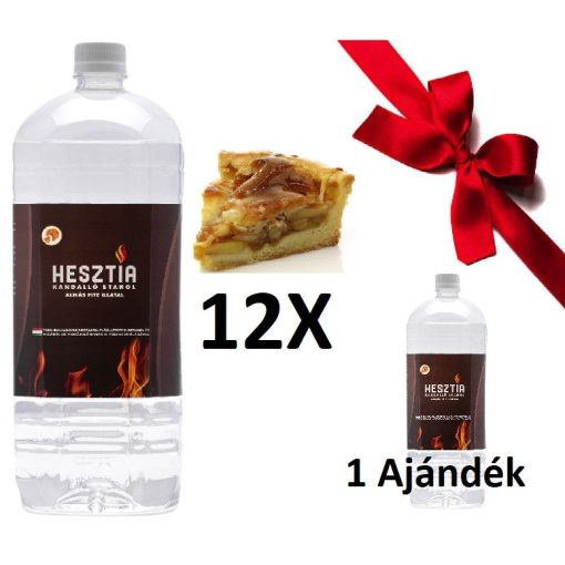 HESZTIA Bioetanol 1,9 L Almás pite - 11db + 1 Flakon Ajándék