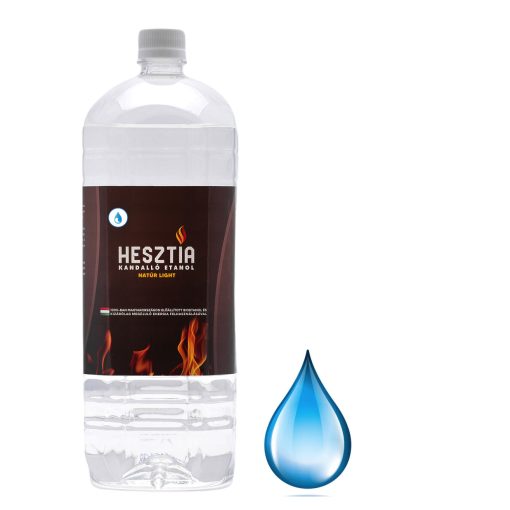 HESZTIA Bioetanol 1,0 L WA - 8db - Ajándék színes gyújtópálcával