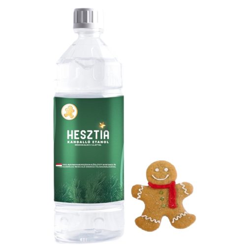 HESZTIA Bioetanol 1,0 L Vegyes Összeállítás - 8db - Ajándék színes gyújtópálcával 