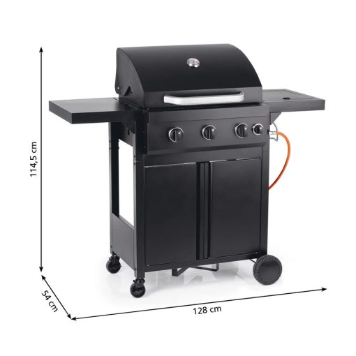 Landmann Gázgrillkocsi / Grillező Rookie 3.1 szekrénnyel (fekete)