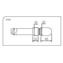 Deltacalor Electro 750 Watt XL elektromos törölközőszárítós radiátor (fehér - 600 mm)