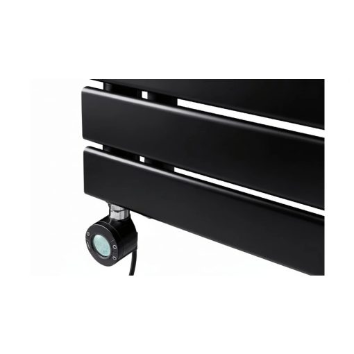 WENTOREX Asymmetric Electric 400 Watt elektromos törölközőszárító radiátor (fekete - 500 mm)
