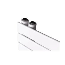 WENTOREX Asymmetric Electric 700 Watt elektromos törölközőszárító radiátor (fehér - 500 mm)