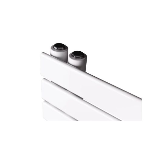 WENTOREX Asymmetric Electric 700 Watt elektromos törölközőszárító radiátor (fehér - 500 mm)