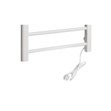 WENTOREX Mini Electric 200 Watt elektromos törölközőszárító radiátor lábbal (fehér - 530 mm)