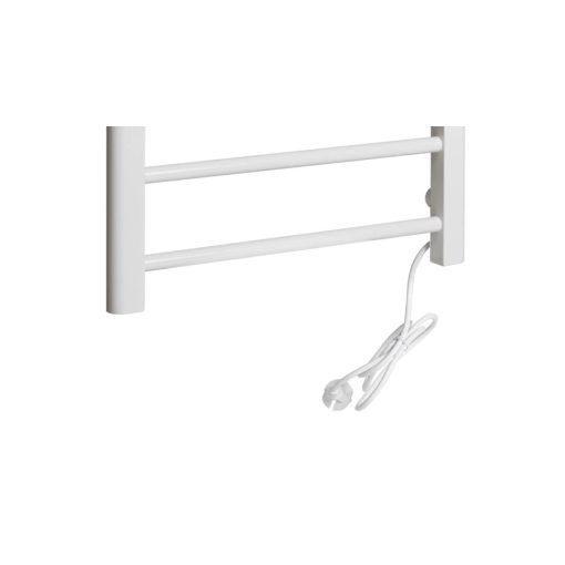 WENTOREX Mini Electric 200 Watt elektromos törölközőszárító radiátor lábbal (fehér - 530 mm)