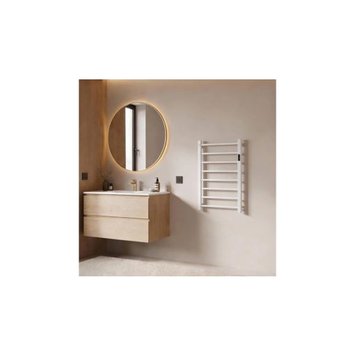 WENTOREX Mini Electric 200 Watt elektromos törölközőszárító radiátor lábbal (fehér - 530 mm)