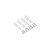   WENTOREX Arcos Central 600/800 vízteres, ívelt törölközőszárító radiátor (fehér - 600 mm)