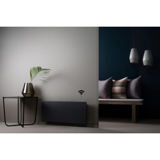Adax Neo WiFi “H” elektromos fűtőpanel- 1200W gyöngyfekete