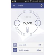 Adax Neo WiFi “H” elektromos fűtőpanel- 400W grafitszürke