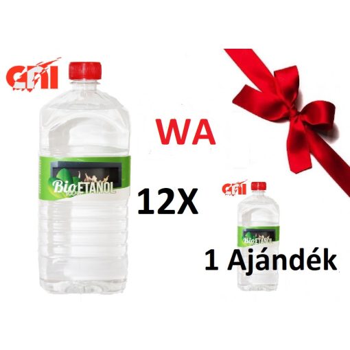 CNI Bioetanol 1,0 L WA - 11db + 1 Flakon Ajándék