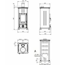 LA NORDICA EMILIANA - STEEL PANNA KÁLYHA 