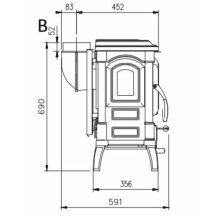  LA NORDICA ISETTA EVO 4.0 KÁLYHA 