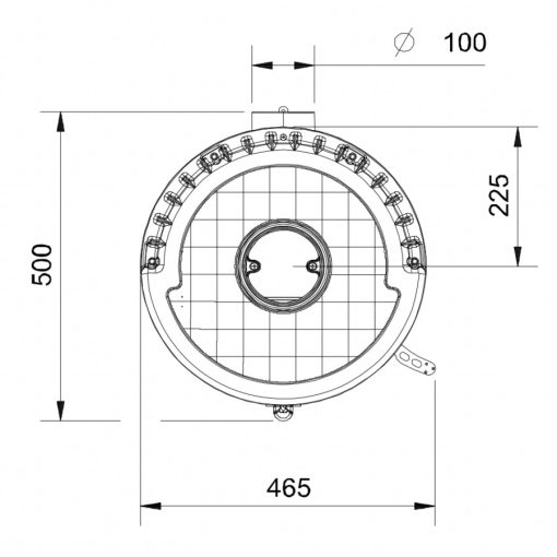 La Nordica MARLENA 5.0 öntöttvas fatüzelésű kályha (7,5 kW)