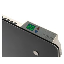 Elektromos fűtőpanel - Adax CLEA CP fekete 600 W