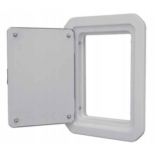 SZIGETELT KÉMÉNYAJTÓ 140x210 FEHÉR 