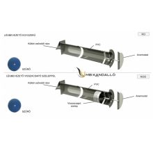 LÉGBEVEZETŐ EGYSZERŰ 110MM FESTETT SZELLŐZŐVEL