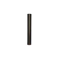 Inoxterm 160 x 1000 mm kazán füstcső - fekete (Ø160 mm)