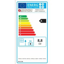 La Nordica ROSSELLA R1 .16 CERAMICA fatüzelésű kályha (9 kW / krém) 