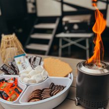 Solo Stove Mesa XL asztali tűzrakó Hamuszürke