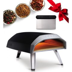   Ooni Koda 12 (30 mbar) gázüzemű pizza kemence - Ajándék Pizza Spatulával és Fűszercsomaggal
