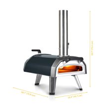 Ooni Karu 2 vegyes tüzelésű pizza kemence 