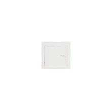 KÉMÉNYAJTÓ FEHÉR ALAPOZÓVAL KEZELVE 140x140 mm 